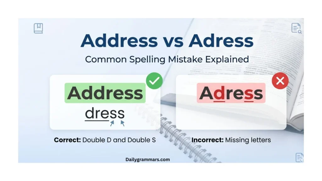 address-vs-adress
