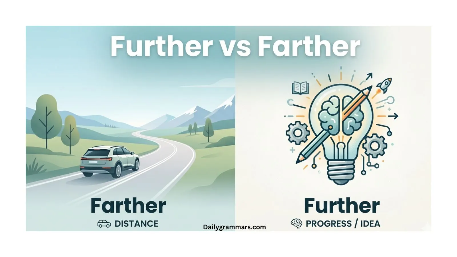 Further vs Farther