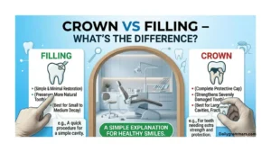 crown vs filling