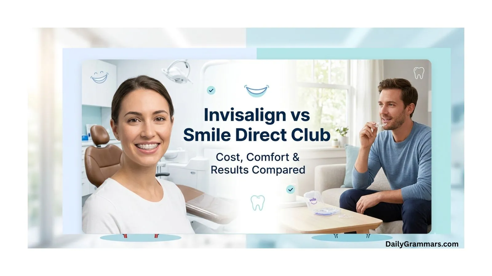 Invisalign vs Smile Direct Club