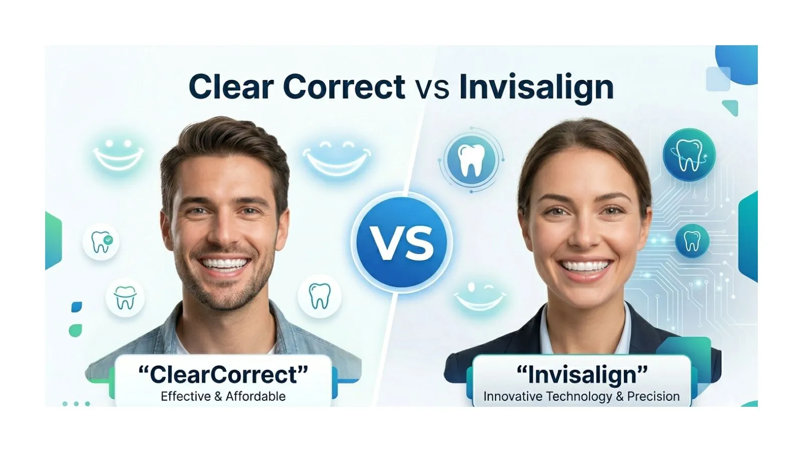Clear Correct vs Invisalign
