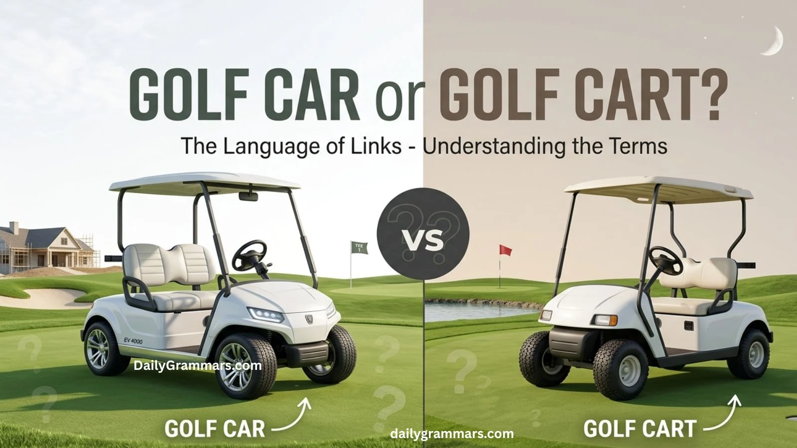 Golf Car or Golf Cart