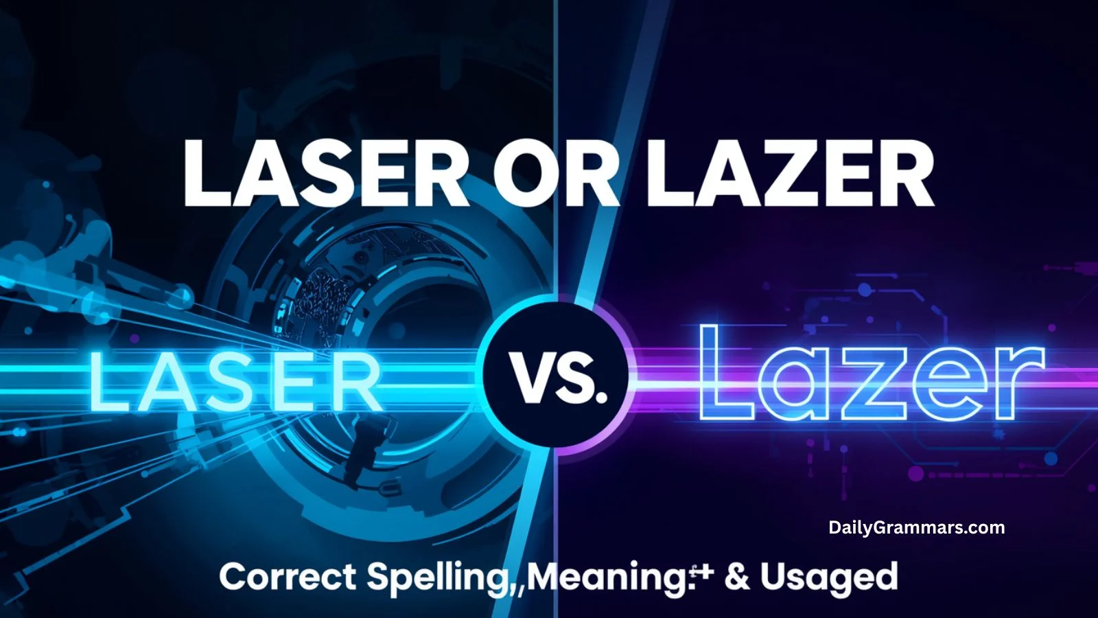 Laser or Lazer
