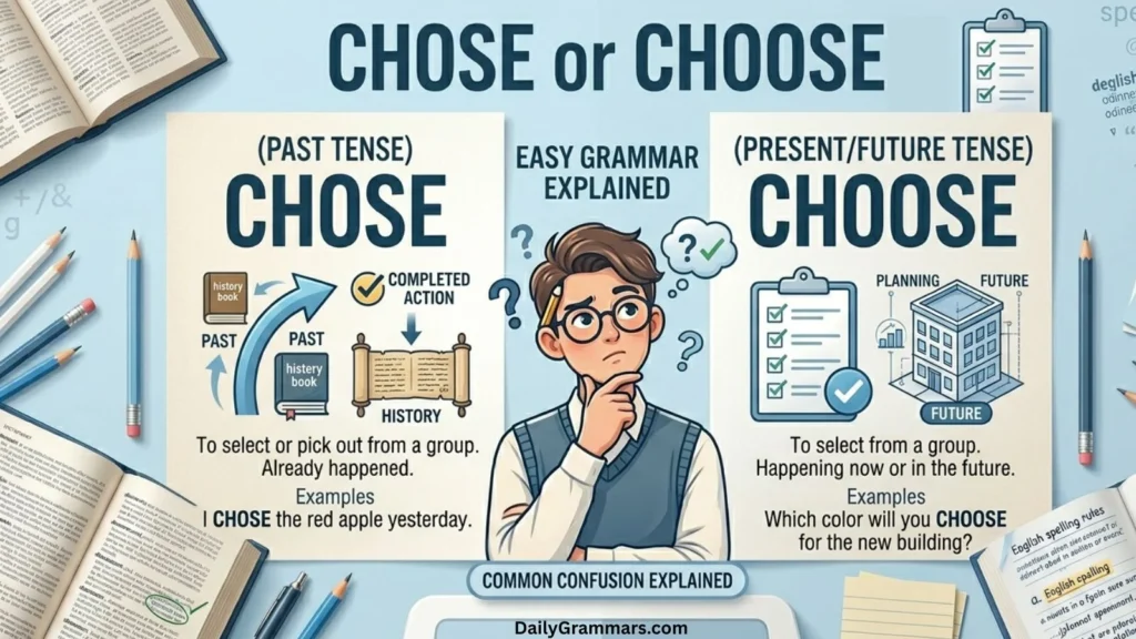 chose or choose