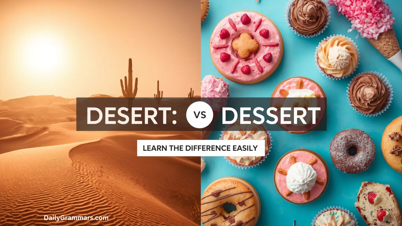 desert or dessert