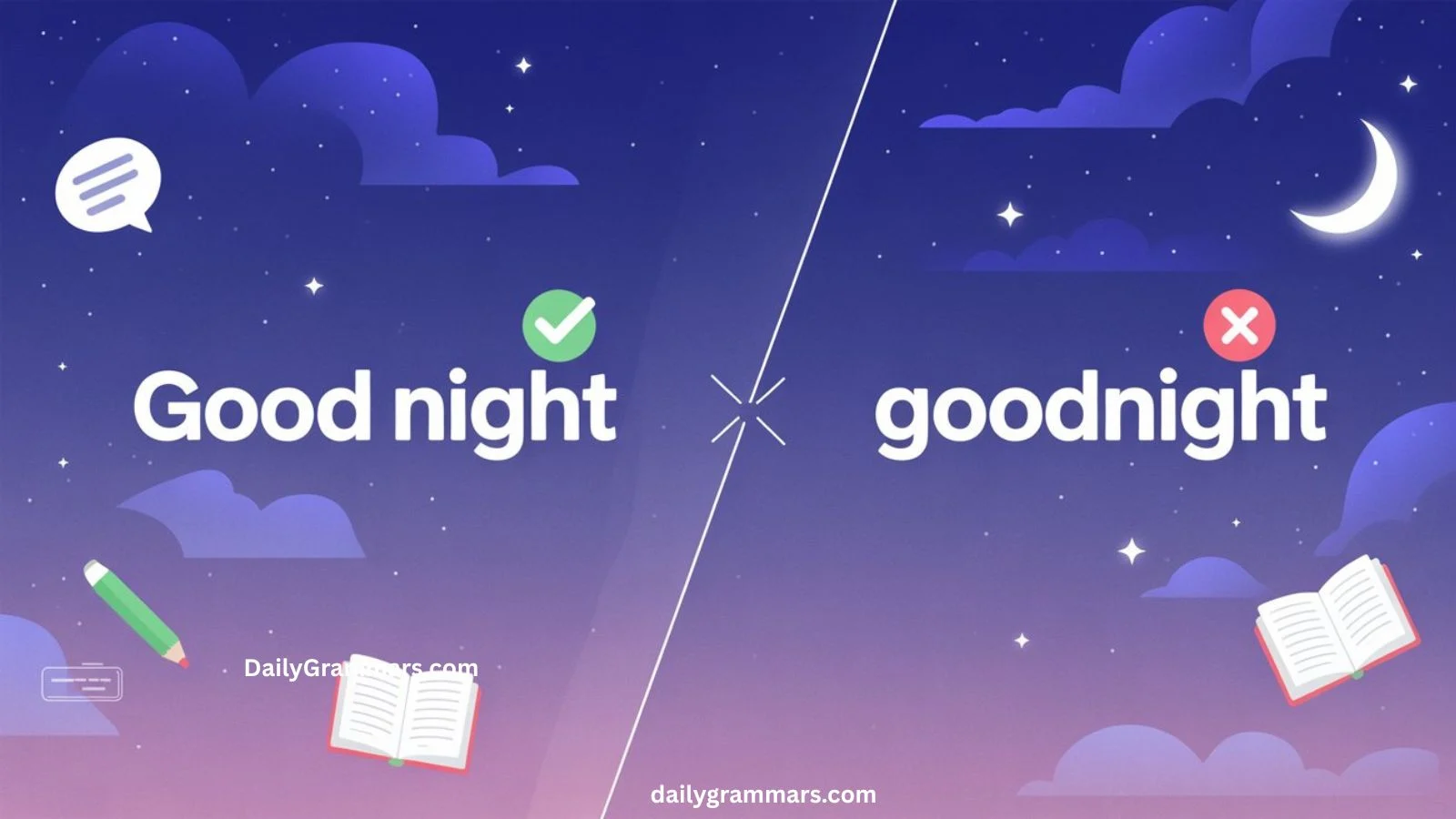 Good Night or Goodnight