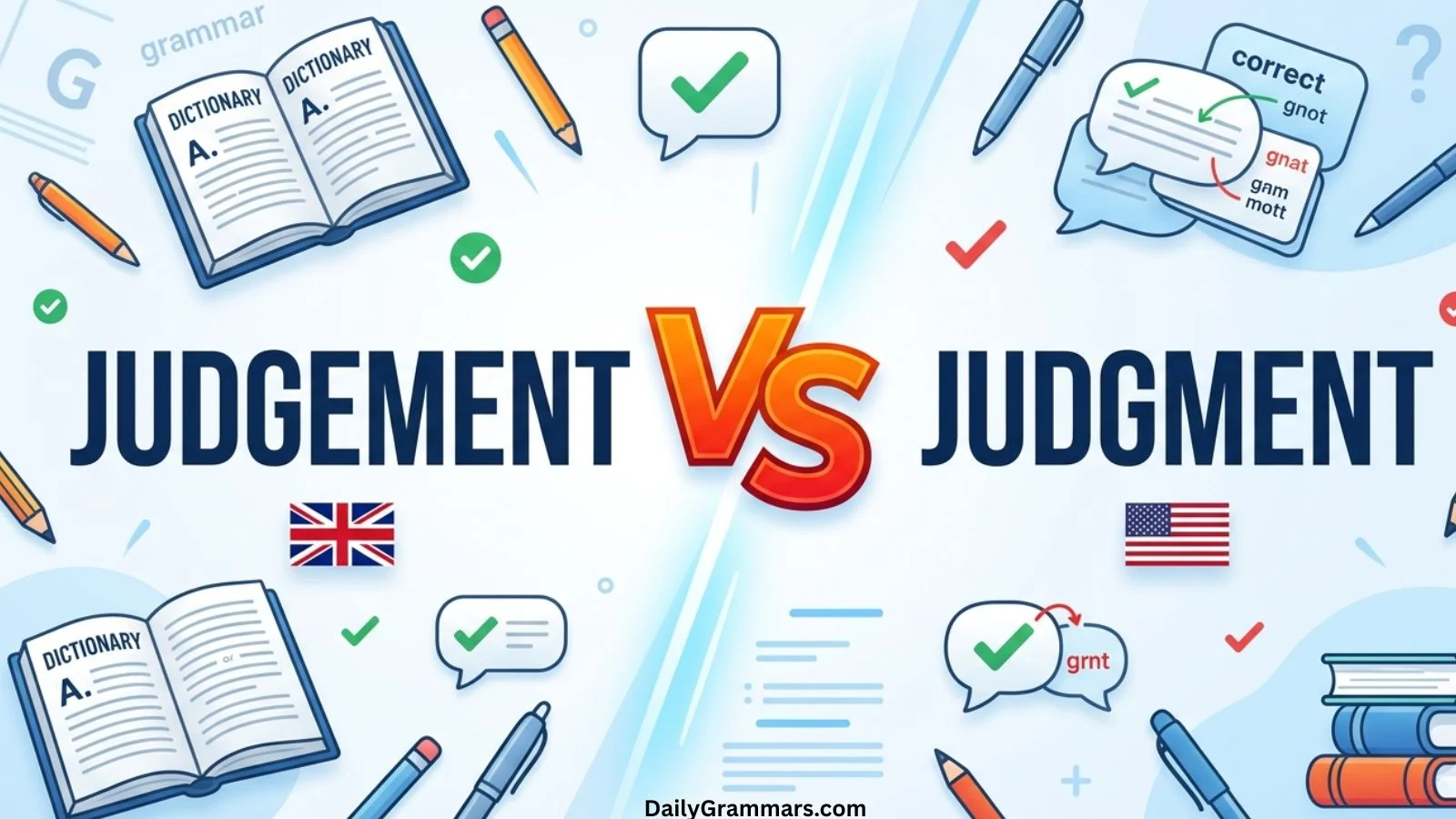 Judgement or Judgment