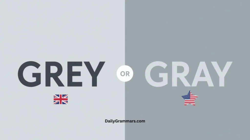 Grey or Gray
