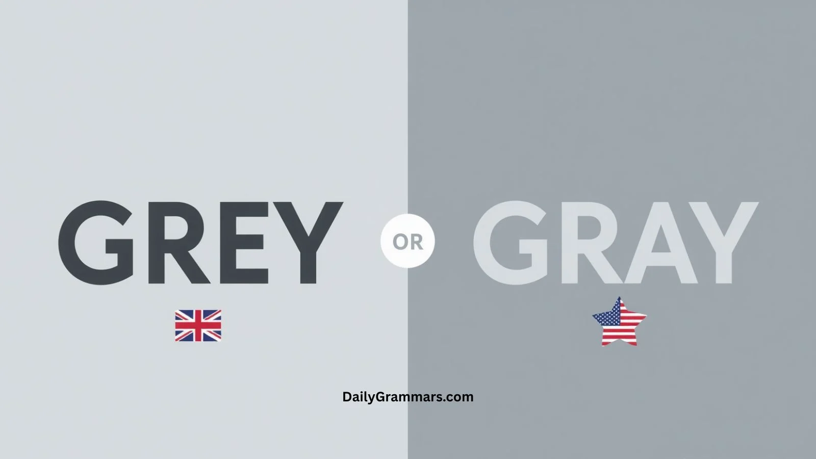 Grey or Gray