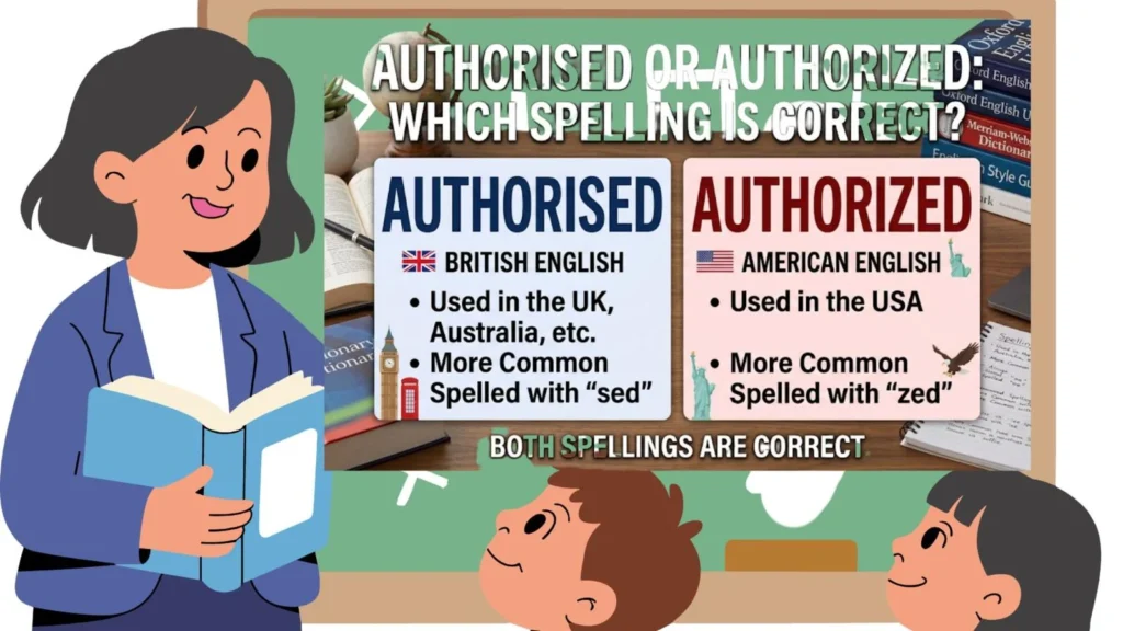 authorised or authorized