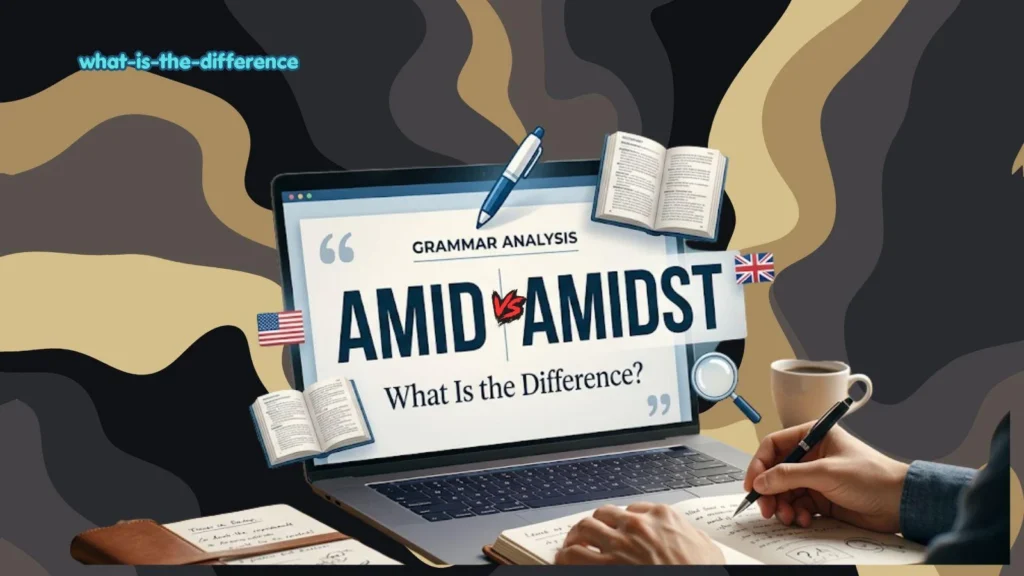 amid or amidst
