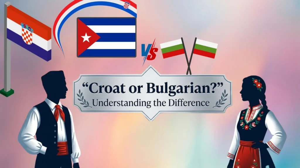 croat or bulgarian