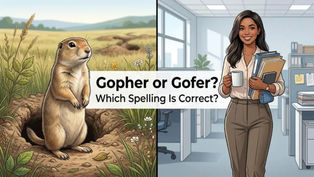 gopher or gofer