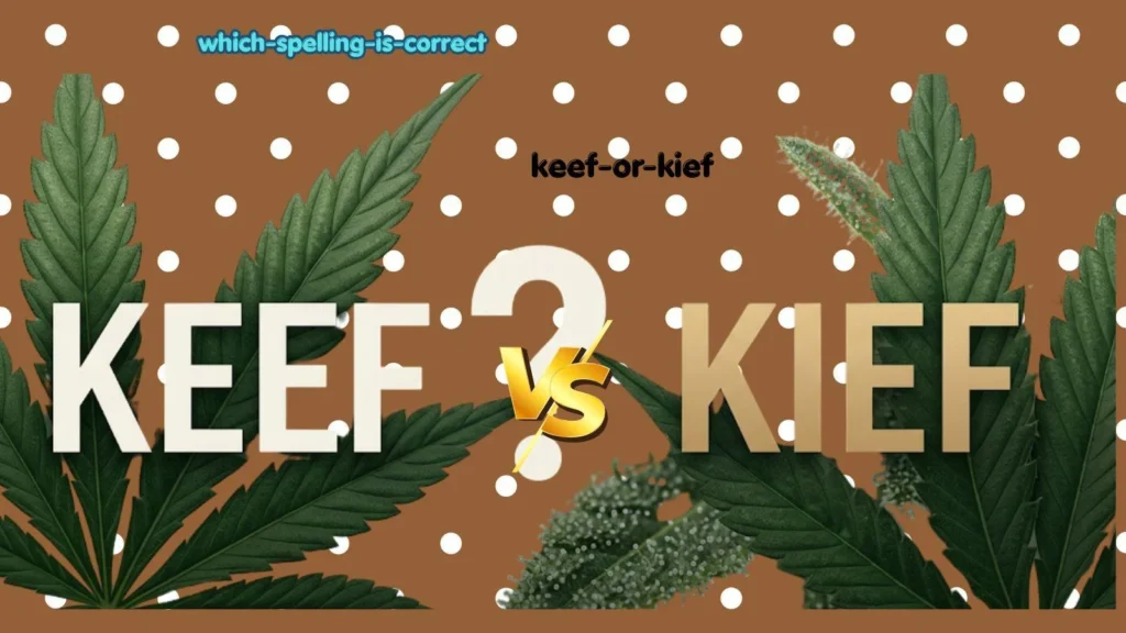 keef or kief