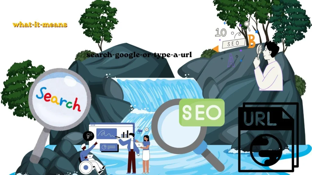 "search google or type a url"