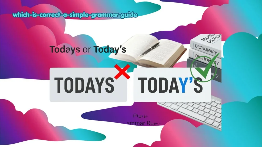 todays or today's