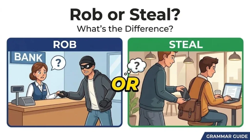 rob or steal